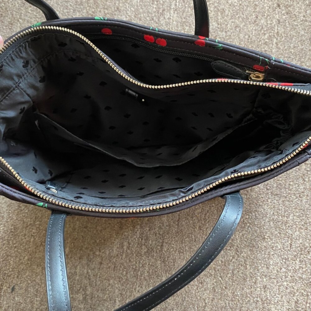 Kate Spade Cherry Nylon Tote
